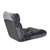 SOGA Floor Recliner Folding Lounge Sofa Futon Chair Cushion Grey