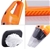 SOGA 2x 12V Portable Handheld Vacuum Cleaner Car Boat Vans Orange