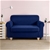 Artiss 2-piece Sofa Cover Elastic Stretch Protector 2 Seater Navy