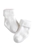 Pumpkin Patch Unisex Baby 2Pk Fundamental White Terry Socks