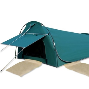 Deluxe Double Camping Canvas Swag Tent G
