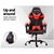 Artiss Gaming Office Chairs Seating Racing Recliner Racer Black Red