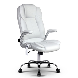 PU Leather 8 Point Massage Office Chair 