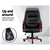 Artiss Executive Wooden Chair Wood Computer Chairs Leather Seat Sierra