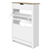 Artiss Shoe Cabinet Rack Storage Organiser Cupboard Shelf 16 pairs White