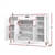 Artiss Shoe Cabinet Storage Rack 120cm Organiser White Drawer Cupboard