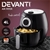 Devanti Air Fryer 4L Oil Free Oven Airfryer Kitchen Healthy Cooker Black