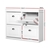 Shoe Cabinet Storage Rack Organiser White Shelf Drawer Cupboard 24 Pairs
