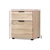 2 Drawer Filing Cabinet Office Shelves Storage Drawers Cupboard Wood