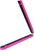 2.2m Gymnastics Folding Balance Beam Pink Synthetic Suede
