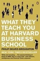 What They Teach You at Harvard Business 