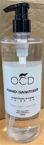 OCD Hand Sanitiser (2x 500mL).