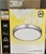 HPM Aura 18W LED Dimmable Ceiling Oyster Light, 3000K, Silver finish