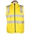 HARD YAKKA 4-in-1 Cotton Drill Jacket, Size 4XL, 3M Reflective Tape, Yellow