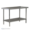 Unused 1829mm x 610mm Stainless Steel Bench
