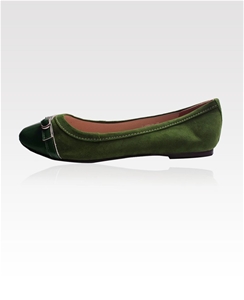 Niclaire Suede Patent Mixed Leather Medi