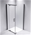 Shower Screen 1200x800x1900mm Framed Safety Glass Pivot Door