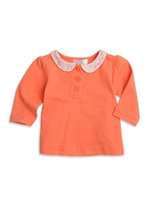 Pumpkin Patch Baby Girl's Lace Collar To