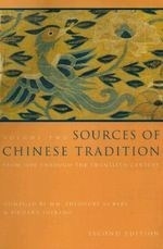 Sources of Chinese Tradition: From 1600 