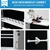 Levede Wall Mounted or Hang Over Mirror Jewellery Cabinet in White Colour
