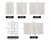 Levede Room Divider Screen 8 Panel Wooden Dividers Timber Stand Natural
