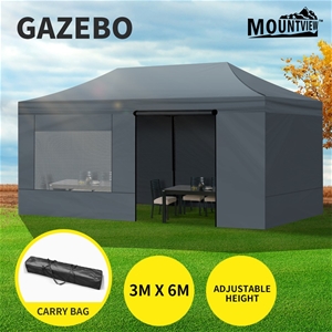 Mountview Gazebo Tent 3x6 Outdoor Marque