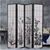 Levede 8 Panel Free Standing Foldable Room Divider Screen Floral Print