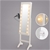 Levede Full Length Standing Mirror Jewellery Dressing Cabinet LED Light