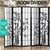 Levede 6 Panel Free Standing Foldable Room Divider Screen Bamboo Print