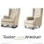 Levede Nursing Baby Feeding Sofa Chair Rocking Armchair Lounge Recliner