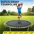 16 FT Kids Trampoline Pad Replacement Mat Reinforced Outdoor Round