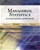 Managerial Statistics: A Case-Based Approach [With CDROM]