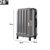 28" Check In Luggage Hard side Lightweight Travel Cabin Suitcase TSA Lock