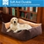 PaWz Pet Bed Mattress Dog Cat Pad Mat Puppy Cushion Warm Washable 3XL Brown