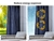 2x Blockout Curtains Panels 3 Layers W/ Gauze Darkening 300x230cm Turquoise
