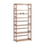Levede Display Shelf 5 Tier Bamboo Bookshelf Ladder Bookcase Wooden Rack