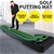 Golf Putting Mat Portable Auto Return Practice Putter Trainer