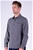Mossimo Mens Spike Long Sleeve Woven Shirt With Single Welt Chest Pocket