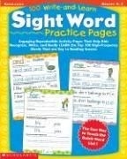 100 Write-And-Learn Sight Word Practice 