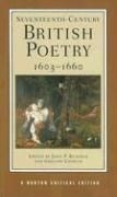 Seventeenth-Century British Poetry, 1603