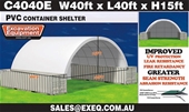 2022 Unused Container Shelters - Sydney