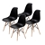 4X DSW Dining Chair - BLACK