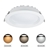 FL5516 - FUZION LIGHTING - Dimmable LED Downlight Lunar - White Finish