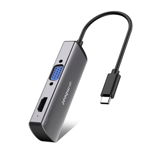 mbeat Elite X2 2 in 1 USB-C to HDMI & VG