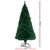 Jingle Jollys Christmas Tree 1.8M 6FT LED Xmas Fibre Optic Multi Warm White