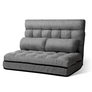 Artiss Lounge Sofa Bed DOUBLE Floor Recl