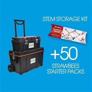 50 X Strawbees Teacher School Kits With 