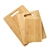 Gourmet Kitchen 3 piece bamboo cutting board set