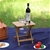 Sherwood Foldable Organic Bamboo Wine Table Medium 33*25*35cm