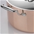 Gourmet Kitchen Chef's Series Tri-Ply Copper Coated Casserole -Pink